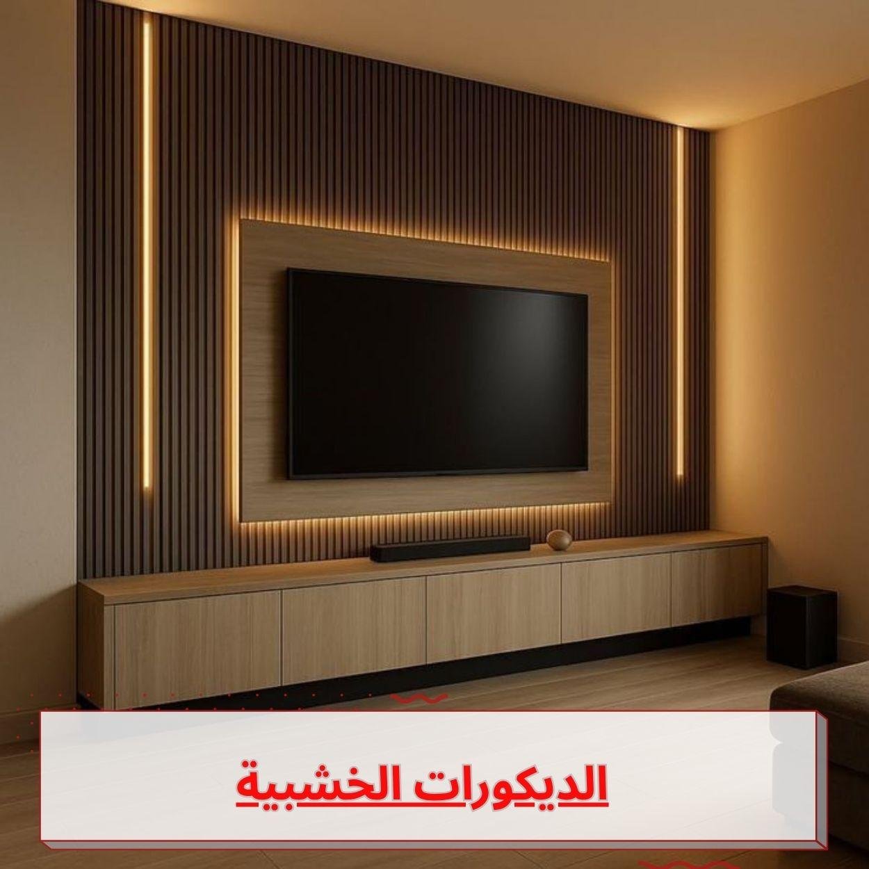 الديكورات الخشبية