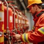 نظام انذار حريق معنون