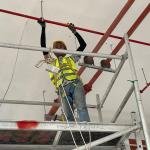 صيانة إنذار حريق في حي الصحافة بالرياض