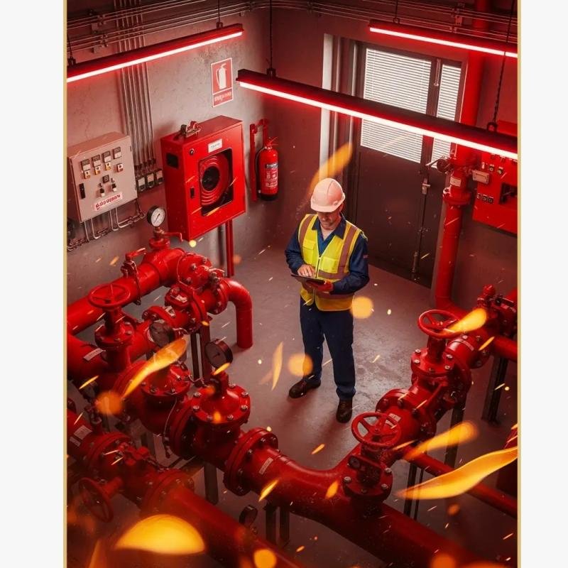 High-risk fire system