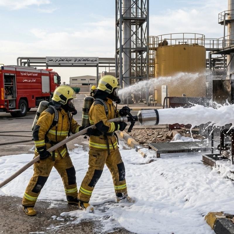 Foam extinguishing systems